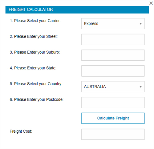 Freight Calculator
